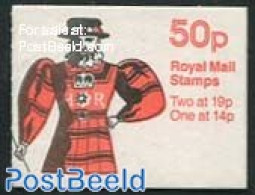 Great Britain 1988 Definitives Booklet, The Yeoman Of The Guard, Mint NH, Performance Art - Theatre - Stamp Booklets - Neufs