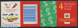 Great Britain 1996 Definitives Booklet, 4x63p, The Spirit Of The Olympics, Mint NH, Sport - Olympic Games - Stamp Book.. - Other & Unclassified