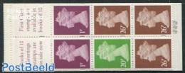Great Britain 1998 Definitives Booklet, 2x1p,1x20p,3x26p (Photo), Mint NH, Stamp Booklets - Andere & Zonder Classificatie