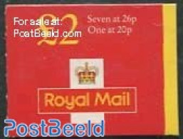 Great Britain 1997 Definitives Booklet, 20p+7x26p, (200g 2nd Rate: 45p), Mint NH, Stamp Booklets - Andere & Zonder Classificatie