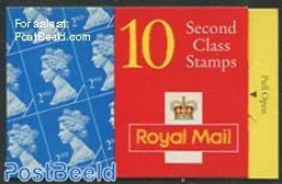 Great Britain 1995 Definitives Booklet, 10x2nd, (Harrison), Mint NH, Stamp Booklets - Autres & Non Classés