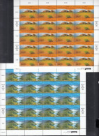 UNO  WIEN  279-280, 2 Bogen (4x5), Postfrisch **, UNESCO Welterbe Australien, 1999 - Unused Stamps