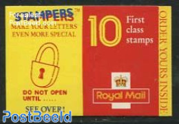 Great Britain 1994 Definitives Booklet, Do Not Open Until..., Mint NH, Stamp Booklets - Andere & Zonder Classificatie