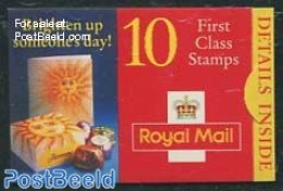 Great Britain 1995 Definitives Booklet, Brighten Up Someones Day, Mint NH, Stamp Booklets - Andere & Zonder Classificatie