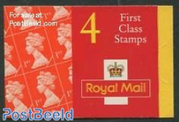 Great Britain 1996 Definitives Booklet, 4x1st, Olympic Symbols, Mint NH, Sport - Olympic Games - Stamp Booklets - Andere & Zonder Classificatie