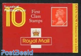 Great Britain 1994 Definitives Booklet, 10x1st, Rupert, Better Luck Next Time, Mint NH, Stamp Booklets - Art - Childre.. - Other & Unclassified