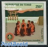 Chad 1971 13th Jamboree 1v, Imperforated, Mint NH, Sport - Scouting - Sonstige & Ohne Zuordnung