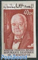 Mauritania 1974 Sir Winston Churchill 1v, Imperforated, Mint NH, History - Other & Unclassified