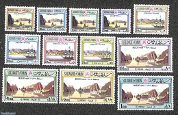 Oman 1972 Definitives 12v, Mint NH, Transport - Ships And Boats - Schiffe