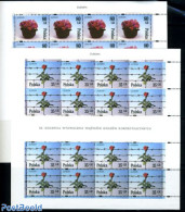 Poland 1995 Europa 2 M/ss, Mint NH, History - Nature - Europa (cept) - World War II - Flowers & Plants - Roses - Nuovi