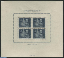 Portugal 1946 Bank Of Portugal Centenary S/s, Mint NH, Various - Banking And Insurance - Unused Stamps