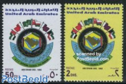 United Arab Emirates 1992 Gulf Council 2v, Mint NH - Andere & Zonder Classificatie