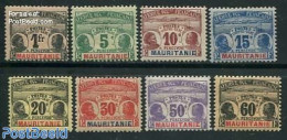 Mauritania 1906 Postage Due 8v, Unused (hinged) - Autres & Non Classés