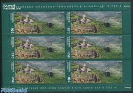 Armenia 2012 Europa, Visit Armenia M/s (with 6 Stamps), Mint NH, History - Religion - Transport - Various - Europa (ce.. - Kirchen U. Kathedralen