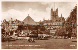 R154468 The Parade Gardens And Abbey Bath. Valentine. RP - Monde