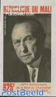 Mali 1987 Konrad Adenauer 1v, Imperforated, Mint NH, History - Germans - Politicians - Mali (1959-...)