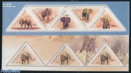 Guinea, Republic 2011 Elephants 2 S/s, Mint NH, Nature - Animals (others & Mixed) - Elephants - Other & Unclassified