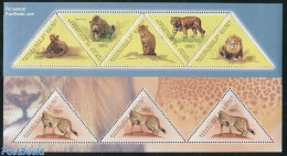 Guinea, Republic 2011 Panthers 2 S/s, Mint NH, Nature - Animals (others & Mixed) - Cat Family - Other & Unclassified