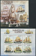 Mozambique 2011 Ships On The Ocean, Mint NH, Transport - Ships And Boats - Schiffe