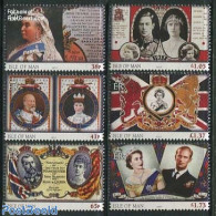 Isle Of Man 2013 Coronations 6v, Mint NH, History - Kings & Queens (Royalty) - Familles Royales