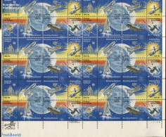 United States Of America 1981 Space Flights Sheet, Mint NH, Transport - Space Exploration - Unused Stamps