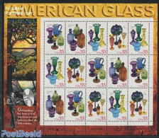 United States Of America 1999 American Glass M/s, Mint NH, Art - Art & Antique Objects - Ongebruikt