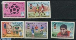 Mauritania 1978 World Cup Football Winners 5v, Imperforated, Mint NH, Sport - Football - Andere & Zonder Classificatie