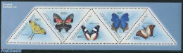 Guinea, Republic 2011 Butterflies 5v M/s, Mint NH, Nature - Butterflies - Andere & Zonder Classificatie