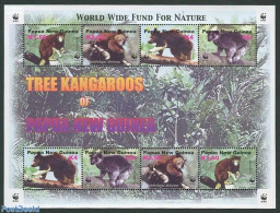 Papua New Guinea 2003 WWF 4v M/s, Mint NH, Nature - Animals (others & Mixed) - World Wildlife Fund (WWF) - Papouasie-Nouvelle-Guinée