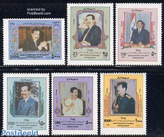 Iraq 1999 Saddam Hussein 6v, Mint NH, History - Politicians - Iraq