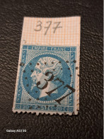 Timbre N° 22 Avec Oblitération Gros Chiffre - 1862 Napoléon III.