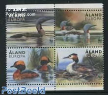 Aland 2013 WWF, Birds 4v [+], Mint NH, Nature - Birds - Ducks - World Wildlife Fund (WWF) - Ålandinseln