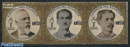 Ecuador 2012 Trilogia Libertaria 3v [::], Mint NH - Ecuador