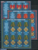 Russia 2013 Decorations 3 M/ss, Mint NH, History - Decorations - Militaria