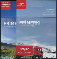 Iceland 2013 Europa, Postal Transport 2 Booklets, Mint NH, History - Transport - Europa (cept) - Post - Stamp Booklets.. - Neufs