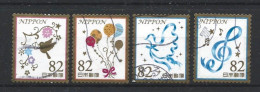 Japan 2016 Greetings Y.T. 7774/7777 (0) - Used Stamps