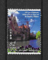 Japan 2016 150 Y. Relations With Belgium Y.T. 7701 (0) - Used Stamps