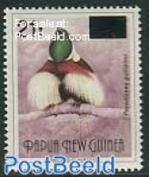 Papua New Guinea 1995 Overprint 1v (on 90T) 1v, Mint NH, Nature - Birds - Papua-Neuguinea