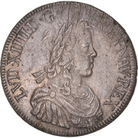 Monnaie, France, Louis XIV, Écu à La Mèche Longue, 1651, Paris, SUP, Argent - 1643-1715 Louis XIV Le Grand