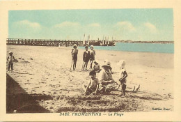 - Vendée -ref-F261- Fromentine - La Plage - Enfants - Jeux De Plage - Edit. Rose - Ets Rivière Bureau - Pons - N° 5426 - - Other & Unclassified