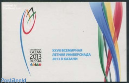 Russia 2013 Universiade Kazan Prestige Booklet, Mint NH, Science - Sport - Education - Sport (other And Mixed) - Andere & Zonder Classificatie