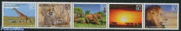 Japan 2013 50 Years Diplomatic Relations With Kenya 5v [::::], Mint NH, Nature - Animals (others & Mixed) - Cat Family.. - Ungebraucht
