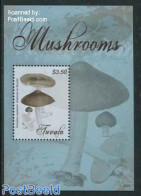 Tuvalu 2013 Mushrooms S/s, Mint NH, Nature - Mushrooms - Pilze