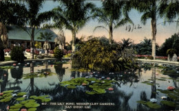 CPA San Diego Kalifornien USA, Lily Pond, Mission-Cliff-Gardens - Andere & Zonder Classificatie