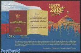 Russia 2013 Constitution In Federation S/s, Mint NH, Various - Justice - Autres & Non Classés