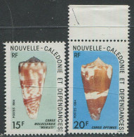 Nouvelle-Caledonie:New Caledonia:Unused Stamps Shells, 1984, MNH - Coneshells