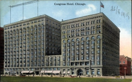 CPA Chicago Illinois USA, Kongresshotel - Andere & Zonder Classificatie