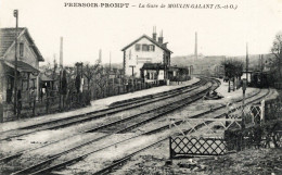 91 :  Pressoir Prompt :  La Gare De Moulin Galant    ///  Ref.  Juin  24 ///  N° 29.852 - Otros & Sin Clasificación