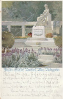 W429  --    WIEN  --  KAISERIN ELISABETH DENKMAL   --  SISSI    --  IN K. K. VOLKSGARTEN  --  LITHO - Autres & Non Classés