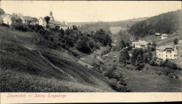 CPA Lauenstein Altenberg Im Erzgebirge, Panorama - Other & Unclassified